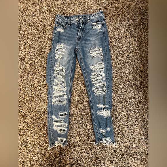 American eagle Mom jeans/ Straight jeans - Picture 1 of 4